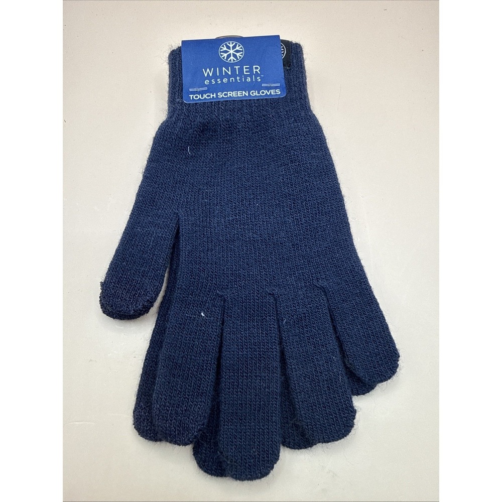 Winter Essentials Touch Screen Gloves – Warm Knit Gloves for Cold Weather - Picture 1 of 3